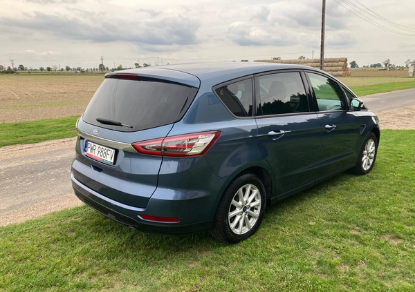 Ford S-Max cena 77000 przebieg: 126000, rok produkcji 2018 z Września małe 46